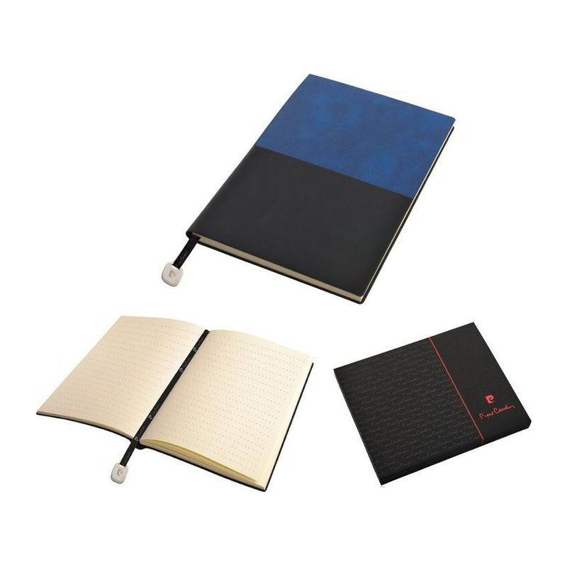 B4000503IP3<br> REPORTER Notepad A5 blue/black