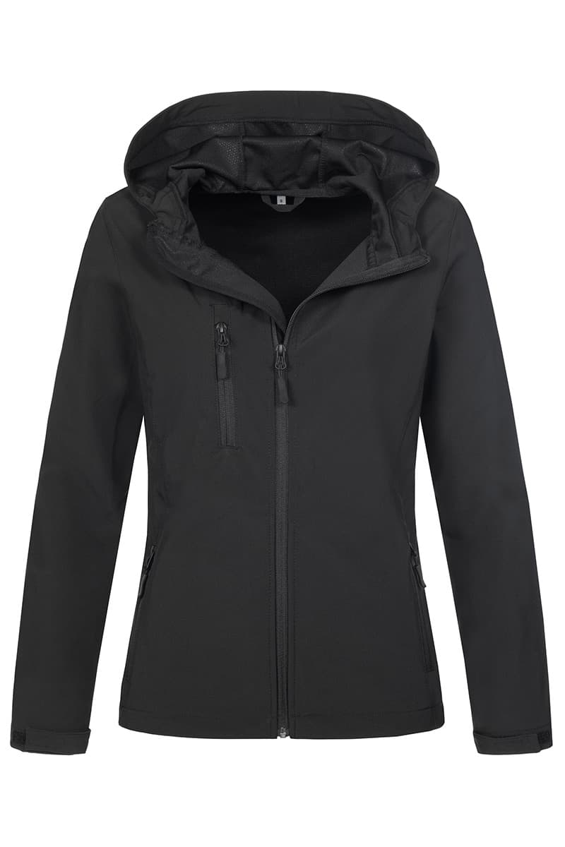 HS128<br> Hooded fleece jacket for women