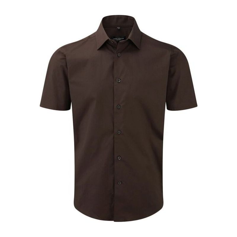 947M<br> MENS SHORT SLEEVE EASY CARE FITTED SHIRT